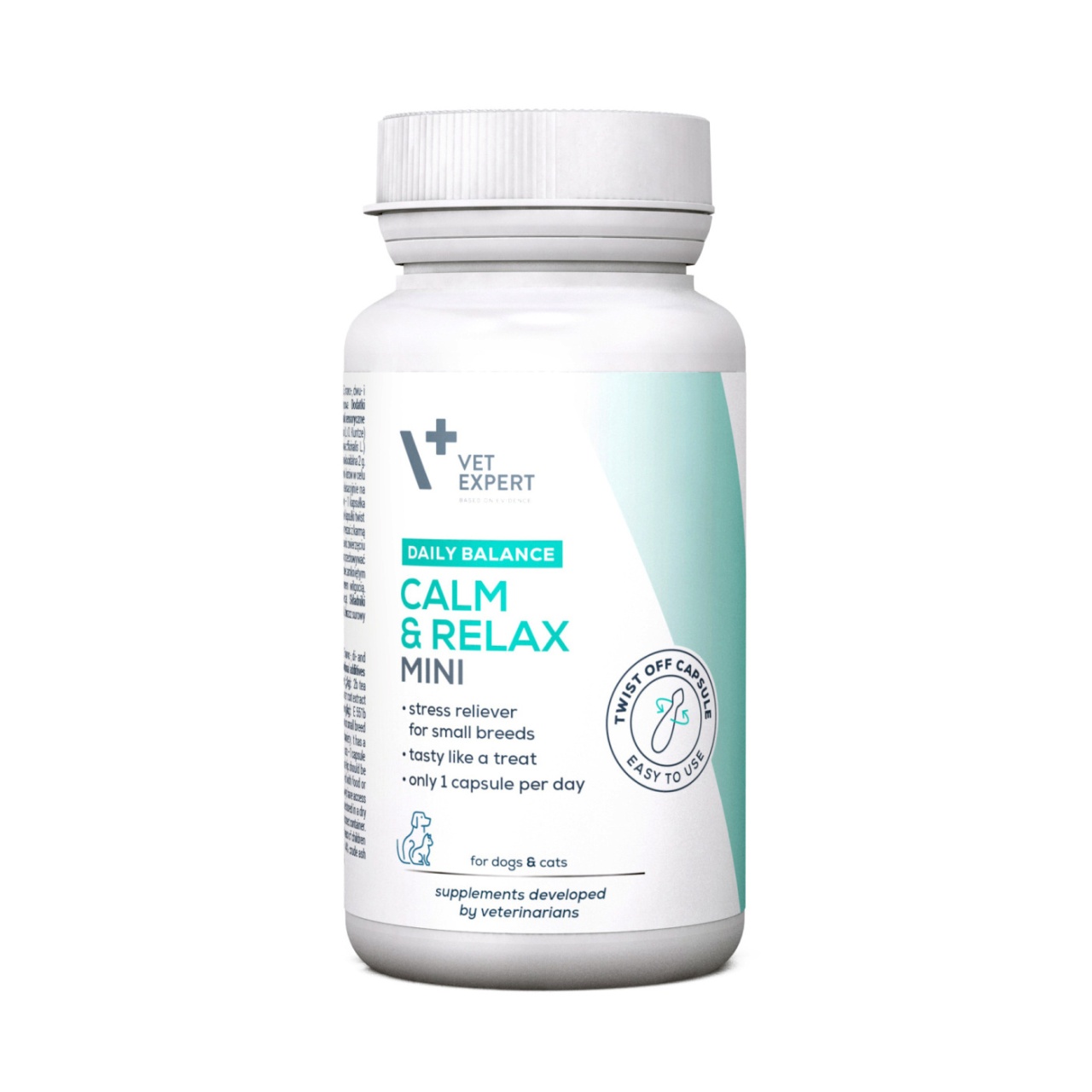 Vet Expert Calm &amp; Relax Mini, 30 capsule Twist-Off