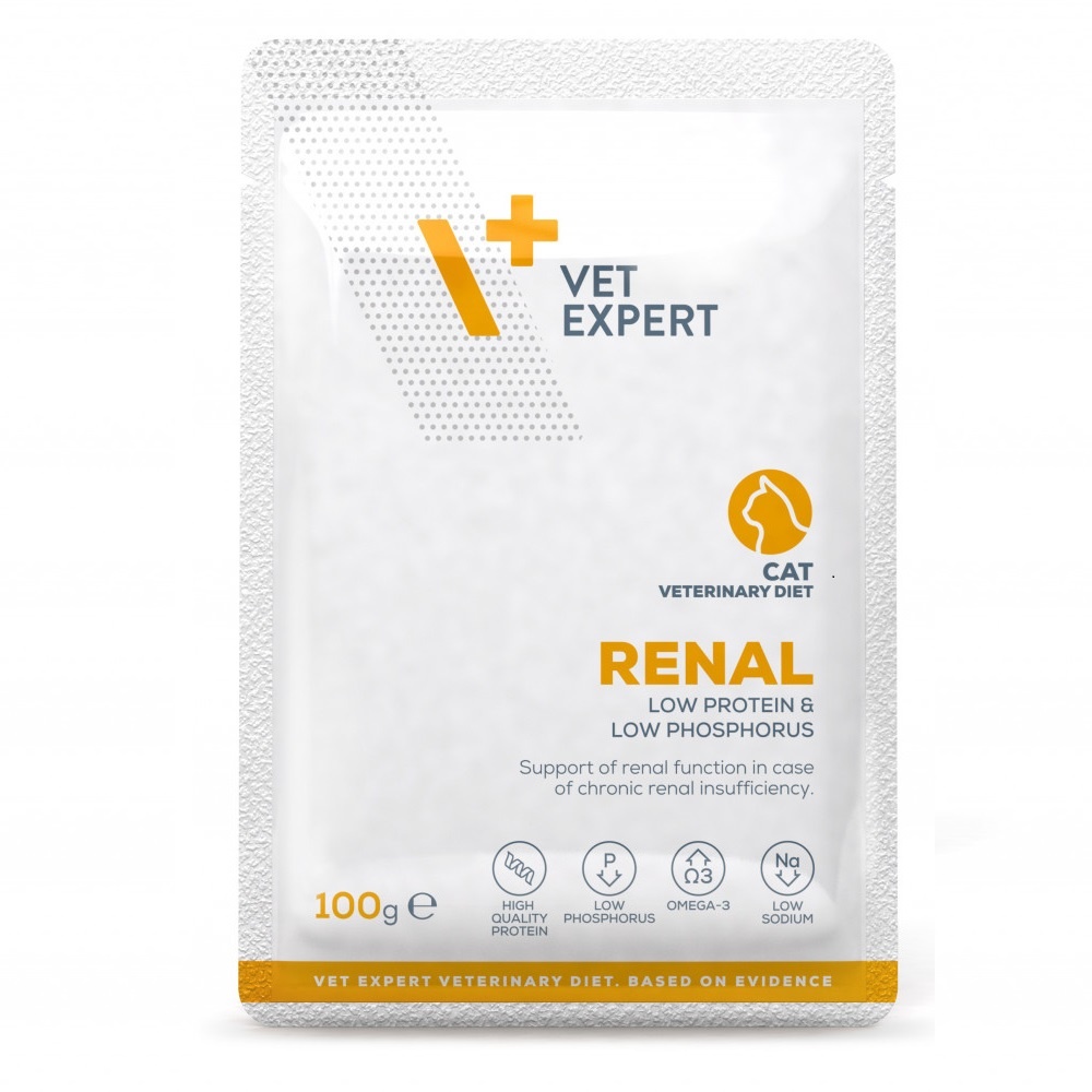 Vet Expert Dieta Pisica Renal, 100 grame