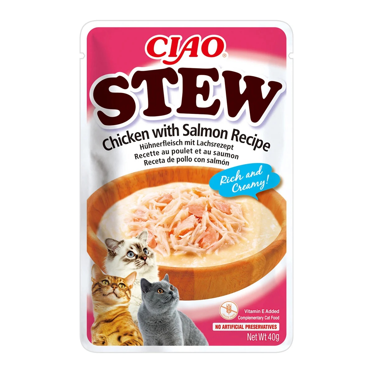 Ciao Cat Stew, 40 grame