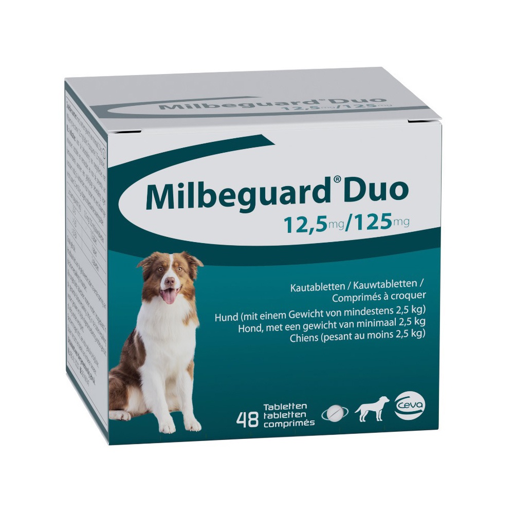 Milbeguard Duo Caine, 1 tableta
