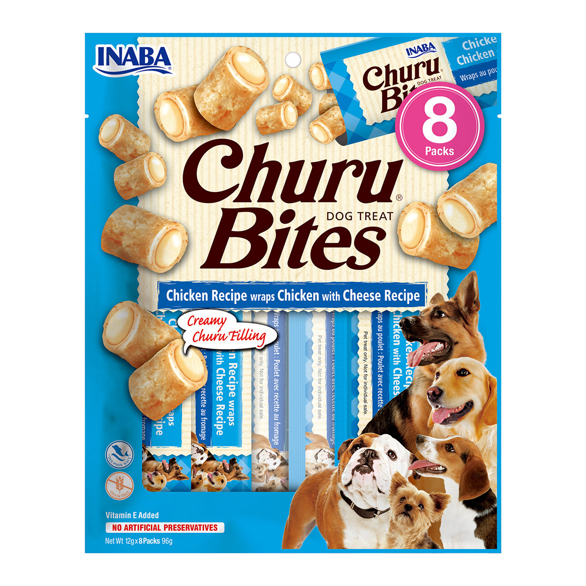 Churu Bites Caine, 8x12 grame