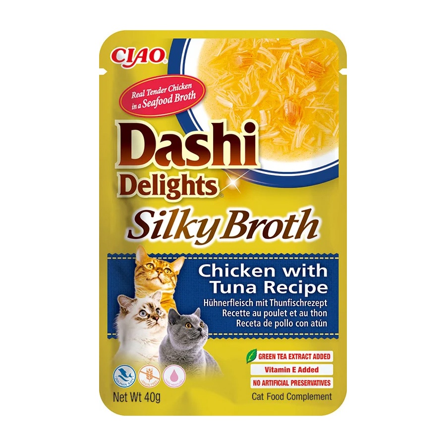 Ciao Cat Dashi Delights Silky Broth, 40 grame