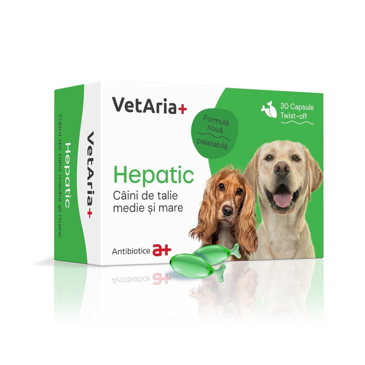 VetAria+ Hepatic, 30 capsule Twist-Off - Image 2