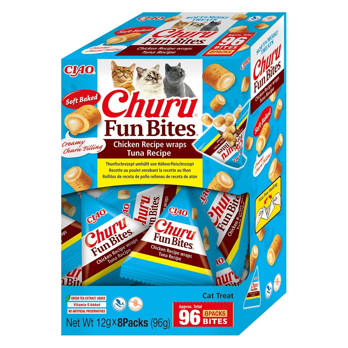 Churu Cat Fun Bites, 8x12 grame