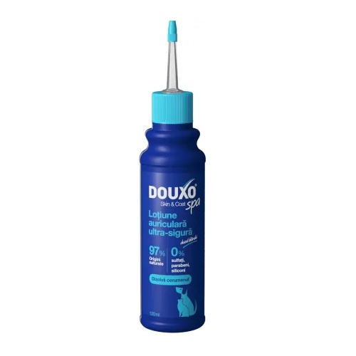Douxo Spa Lotiune Auriculara Caini &amp; Pisici, 120 ml
