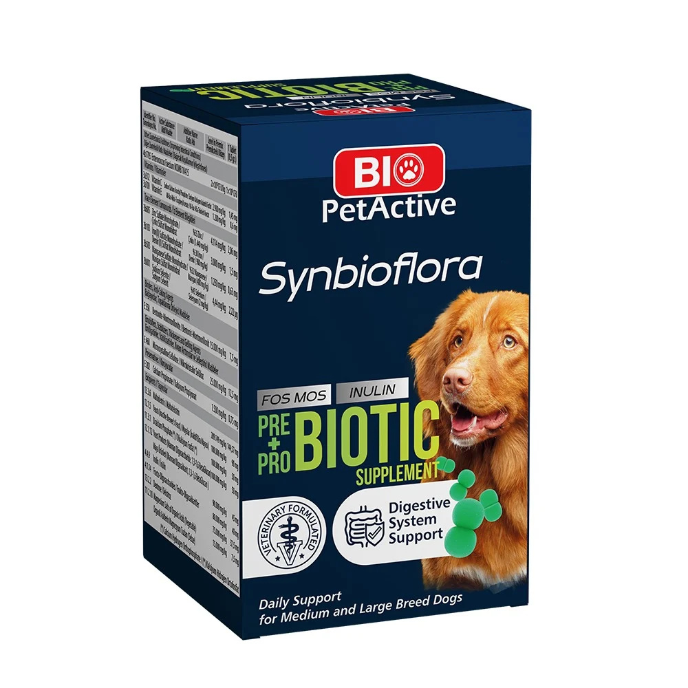 Synbioflora Pre + Pro Biotic Caine, 60 tablete