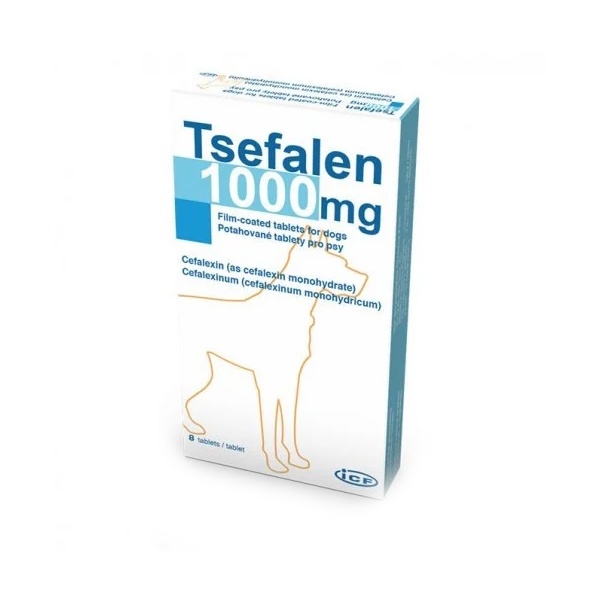 Tsefalen 1000mg, 8 tablete
