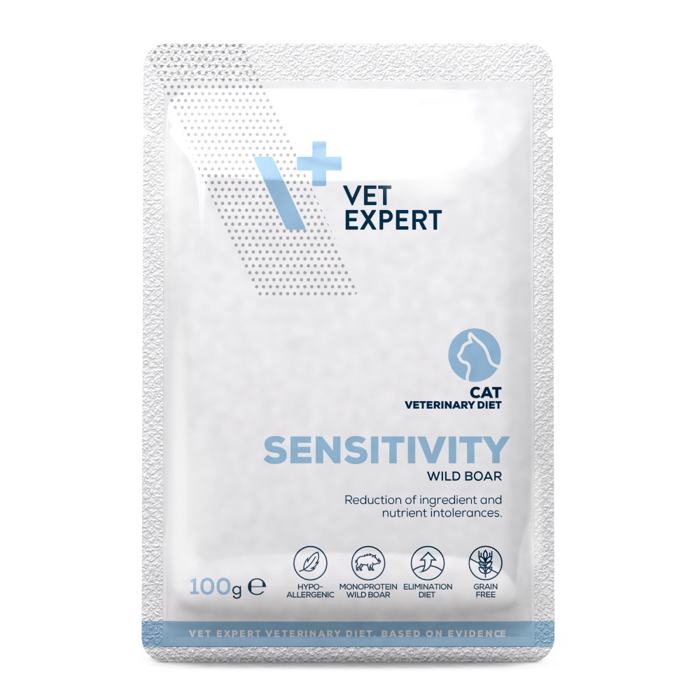 Vet Expert Dieta Pisica Sensitivity, 100 grame