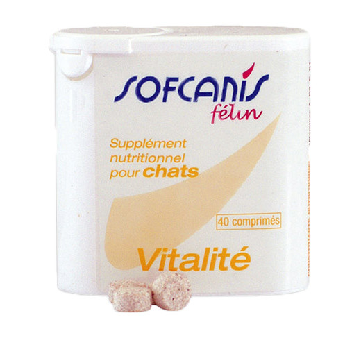Sofcanis Feline Vitalite, 40 comprimate