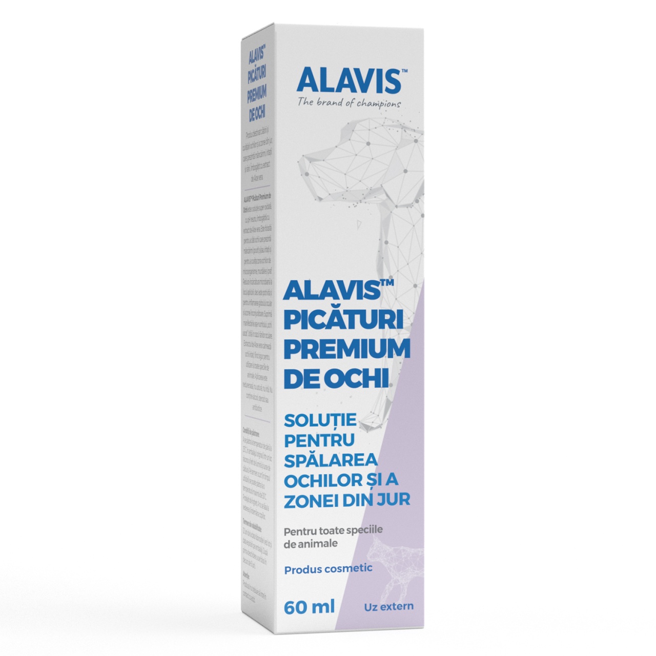 ALAVIS Picaturi Oftalmice Caini &amp; Pisici, 60ml