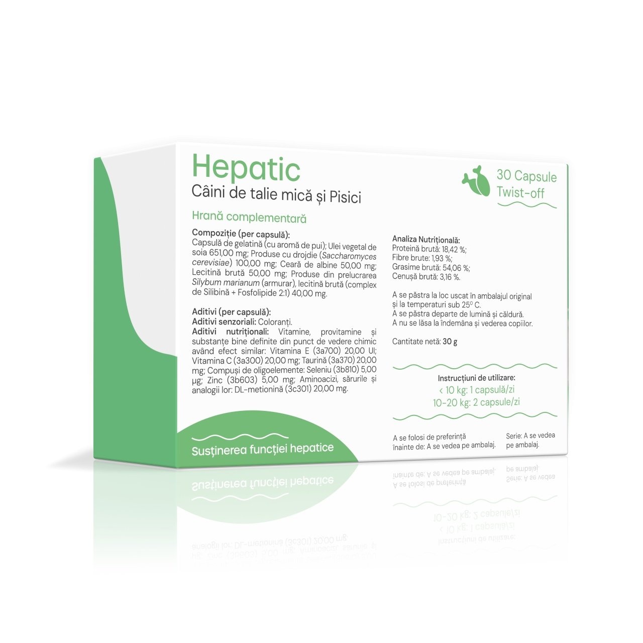VetAria+ Hepatic, 30 capsule Twist-Off - Image 3