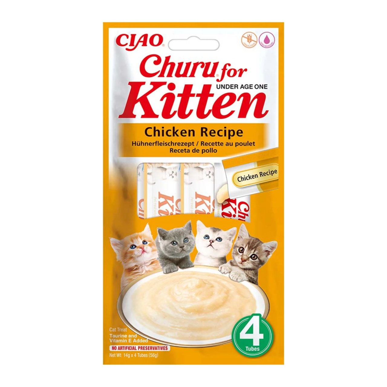 Churu Kitten, 4x14 grame