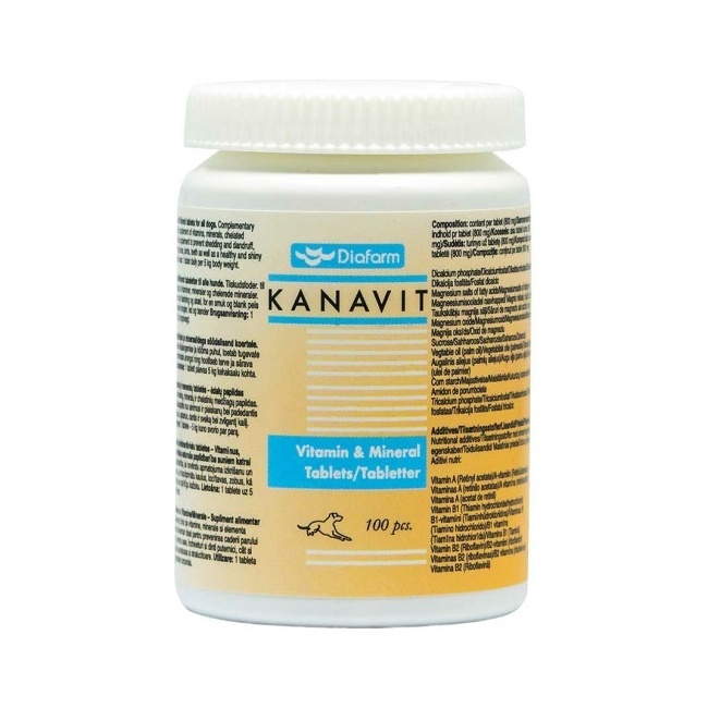 Kanavit vitamine caine, 100 tablete