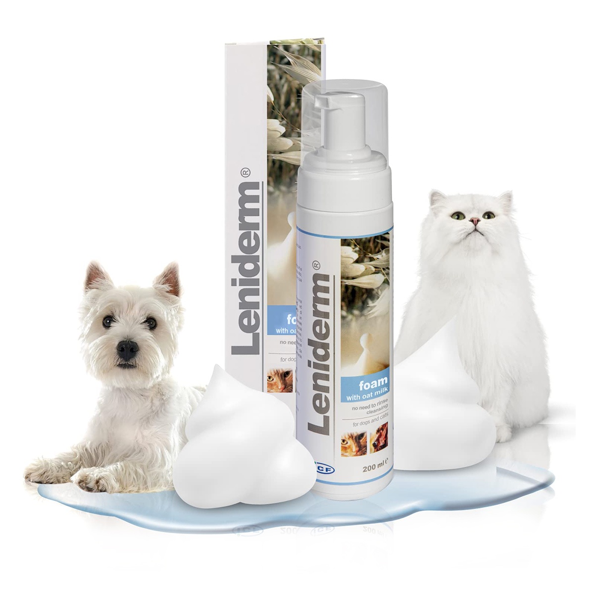 Leniderm Spuma, 200ml