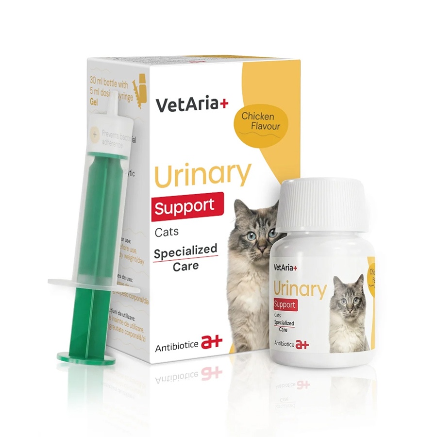 VetAria+ Urinary Support Pisica, 30ml - imagine 2