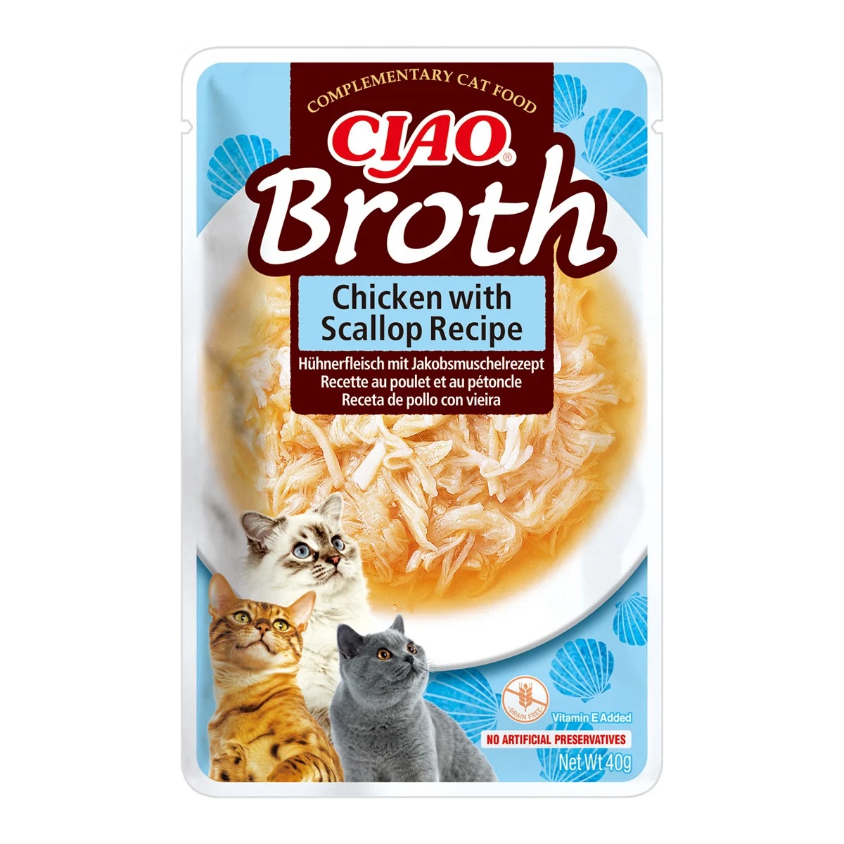 Ciao Cat Broth, 40 grame