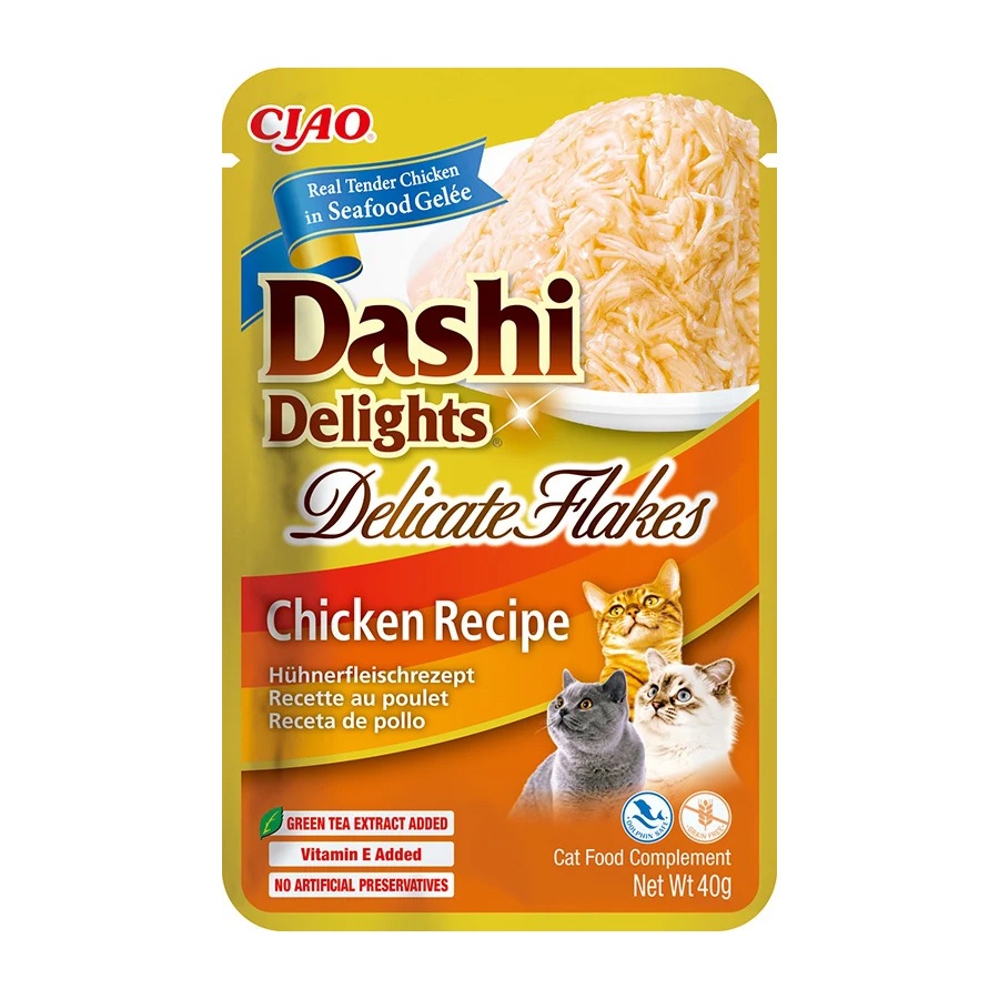Ciao Cat Dashi Delights Delicate Flakes, 40 grame