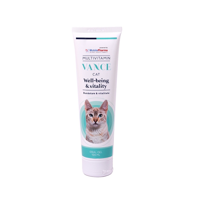 Vance Multivitamin Cat Gel, 100 grame