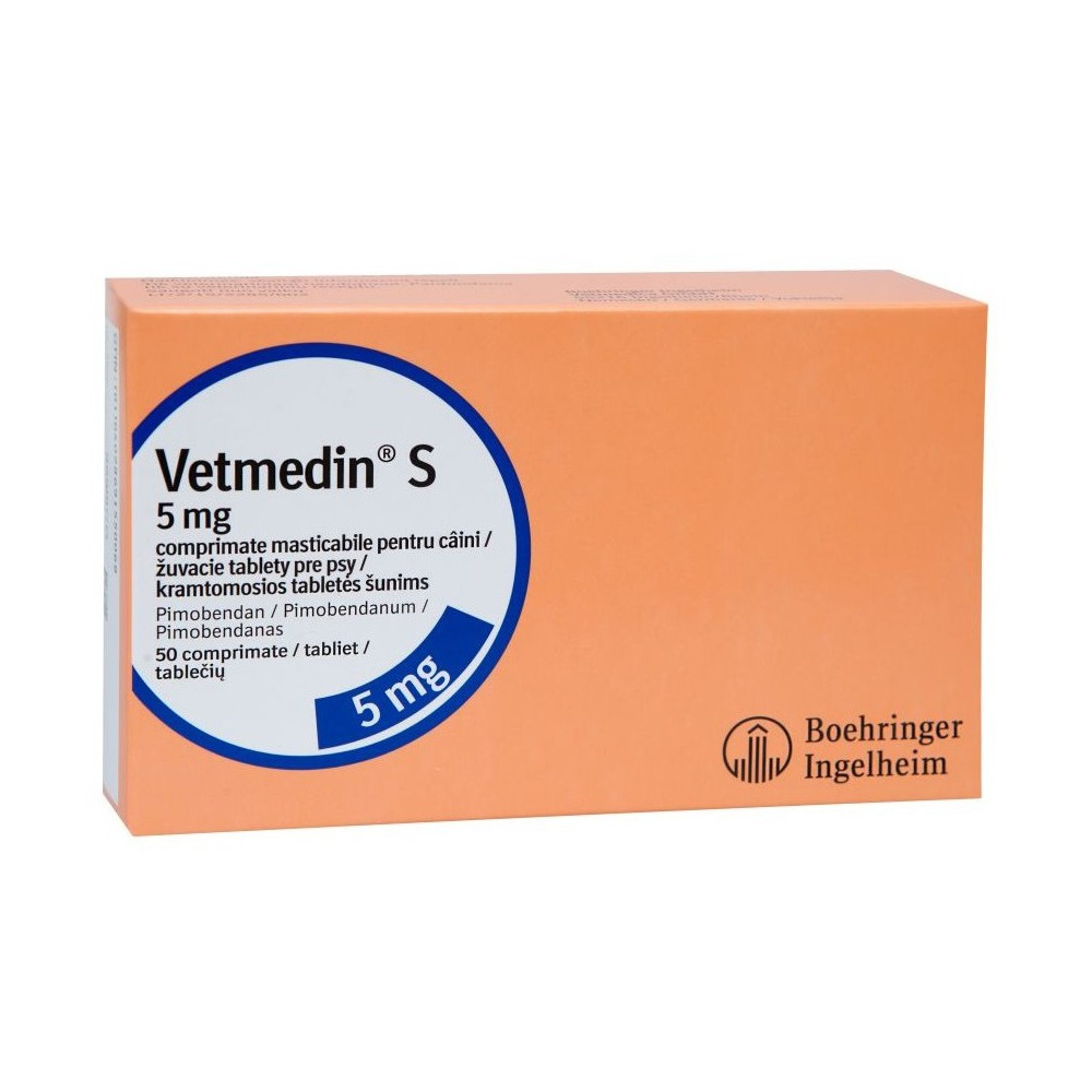 Vetmedin, comprimate masticabile caini