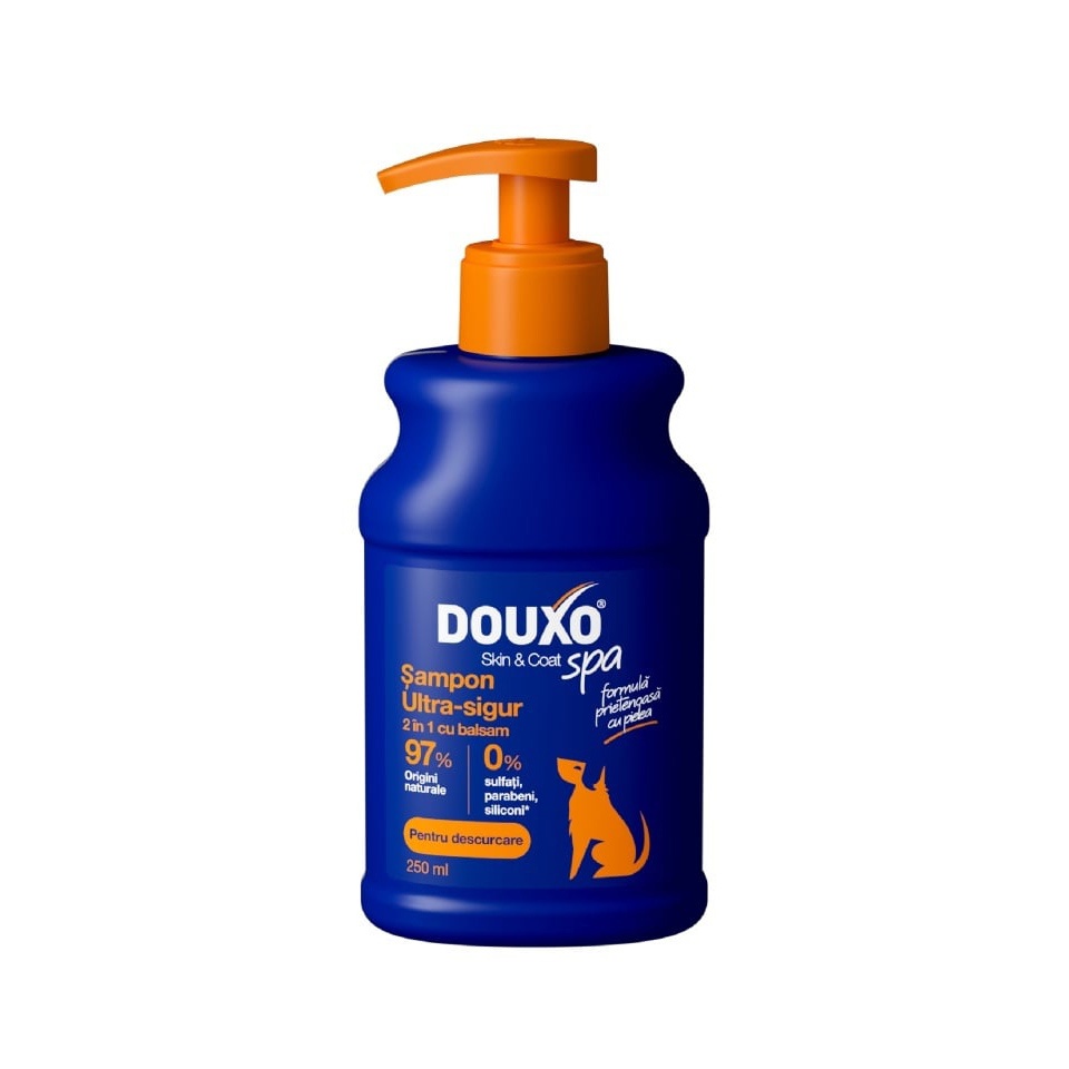 Douxo Spa 2 in 1 Sampon &amp; Balsam Caine, 250 ml