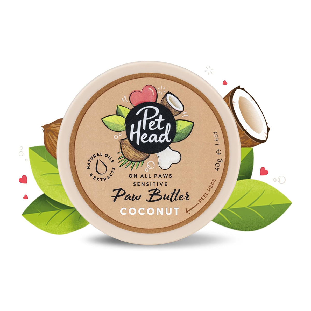 Pet Head Paw Butter Balsam Labute Caini, 40 grame