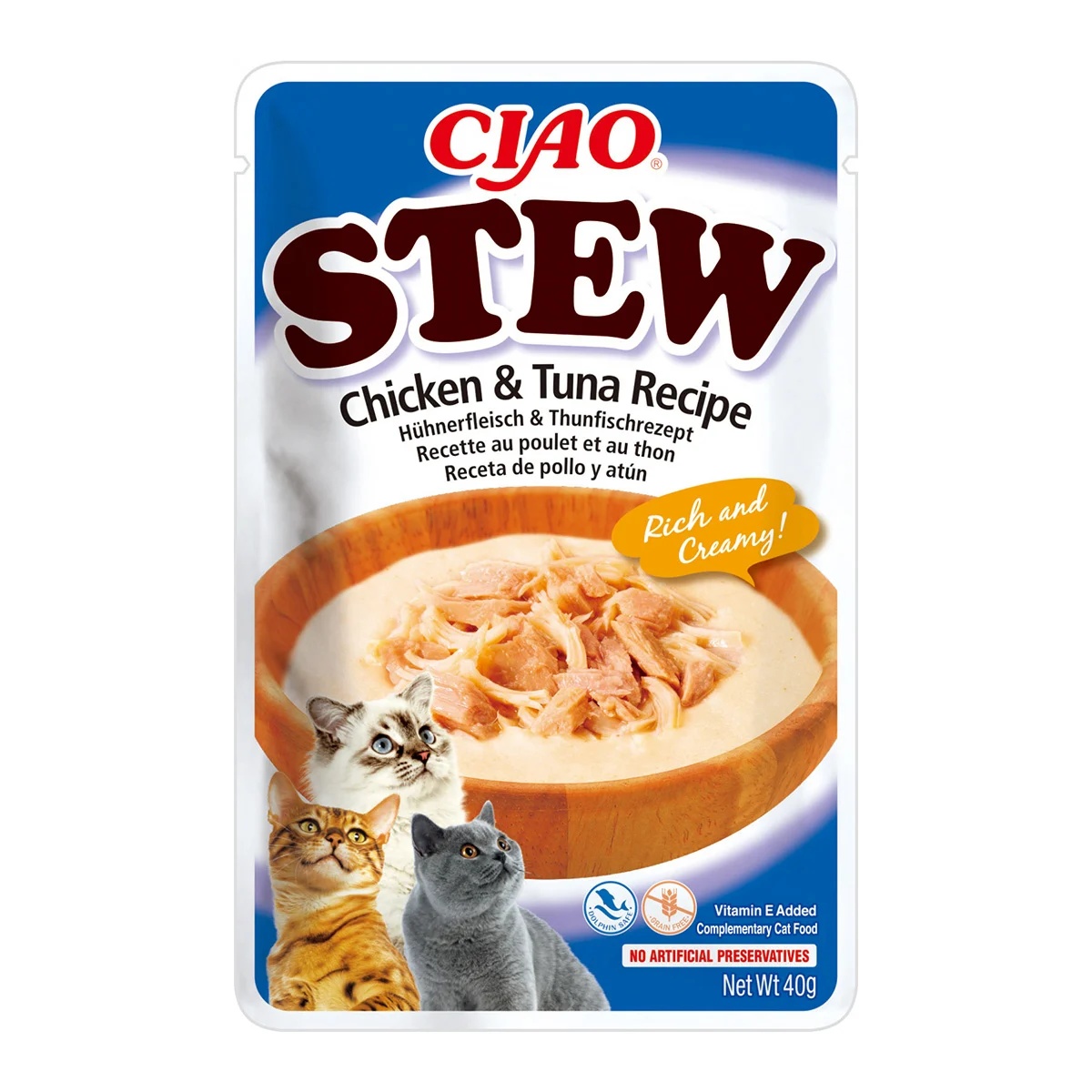 Ciao Cat Stew, 40 grame