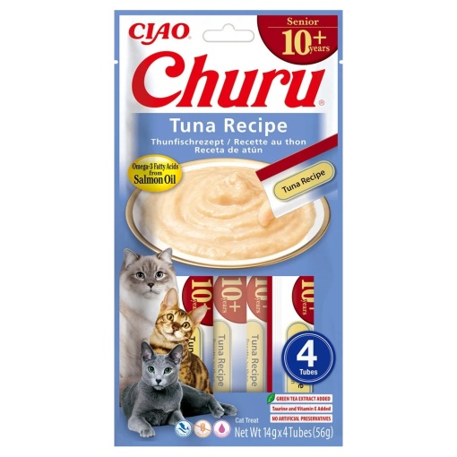 Churu Cat Senior Creamy Treat, 4x14 grame