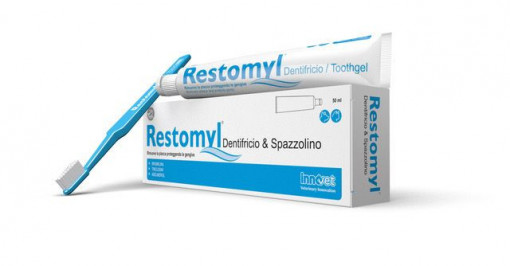 Restomyl Gel Dentar & Periuta Dinti Caini & Pisici, 50ml