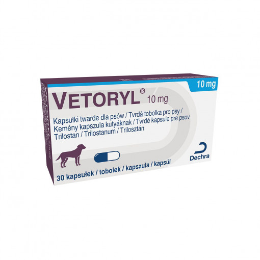 Vetoryl, tratament hiperadrenocorticism la caini, 30 capsule