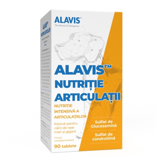 ALAVIS Nutritie Articulatii Caini Talie Mare, 90 tablete