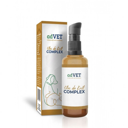 adVet Ulei de Krill Complex, 50 ml