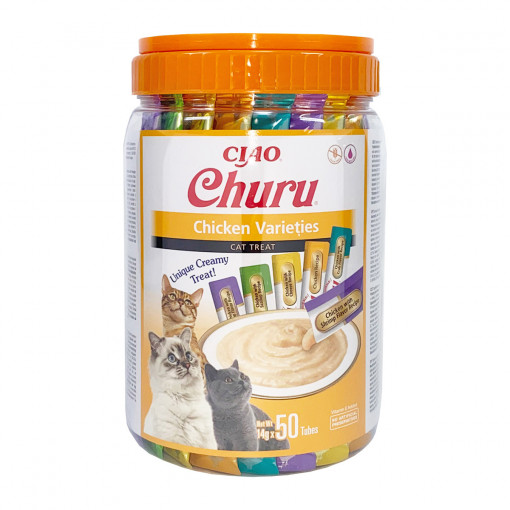 Churu Varieties Pisica, 50x14 grame