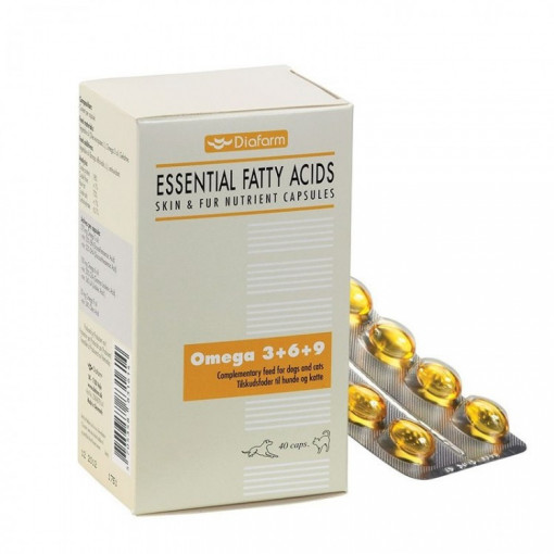 Diafarm Omega 3, 6 & 9, 40 capsule