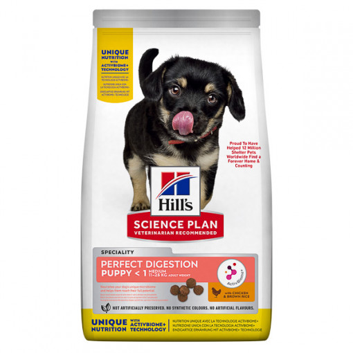 Hill's Canine Puppy Medium Perfect Digestion, 2.5kg