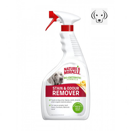 Nature's Miracle Dog Stain & Odour Remover Melon, 946ml