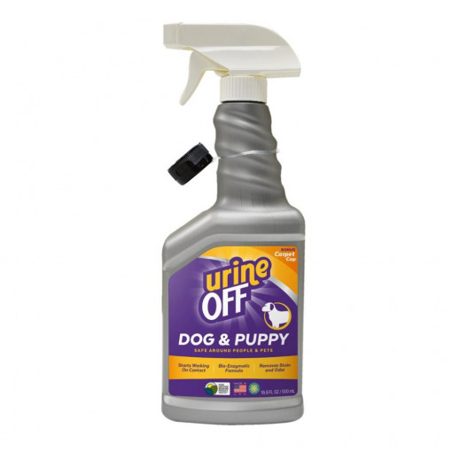 Solutie Pete si Mirosuri Urine Off Dog & Puppy, 500 ml
