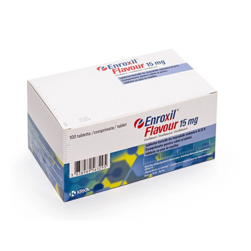 Enroxil Flavour, 10 tablete