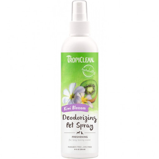 TropiClean Deodorizing Spray Kiwi Blossom, 236ml