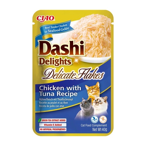 Ciao Cat Dashi Delights Delicate Flakes, 40 grame