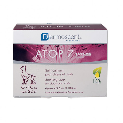Dermoscent ATOP 7 Spot On, 4 pipete