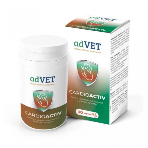 CardioActiv, adVet, 30 capsule