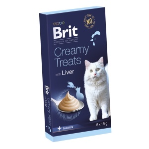 Brit Cat Creamy Treat, 6x15 grame - Img 3