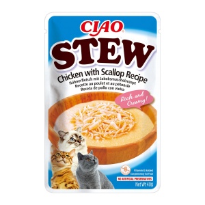 Ciao Stew Pisica Pui & Scoici