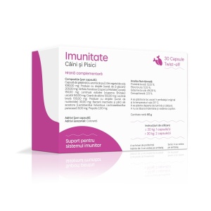 VetAria+ Imunitate, 30 capsule Twist-Off - Img 2