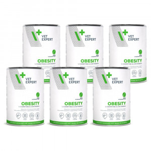 VetExpert Dieta Caine Obesity, 6x400 grame