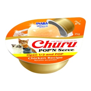 Churu Cat Pop'n Serve Pui, 2x35 grame - Img 2