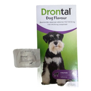 Drontal Caine, 1 tableta