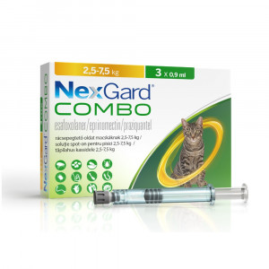 Nexgard Combo Pisica peste 2.5kg