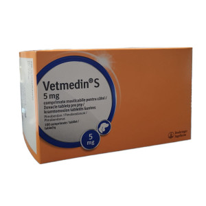 Vetmedin 5mg 100 comprimate