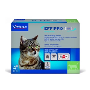 EffiPro Duo Cat, 4 pipete